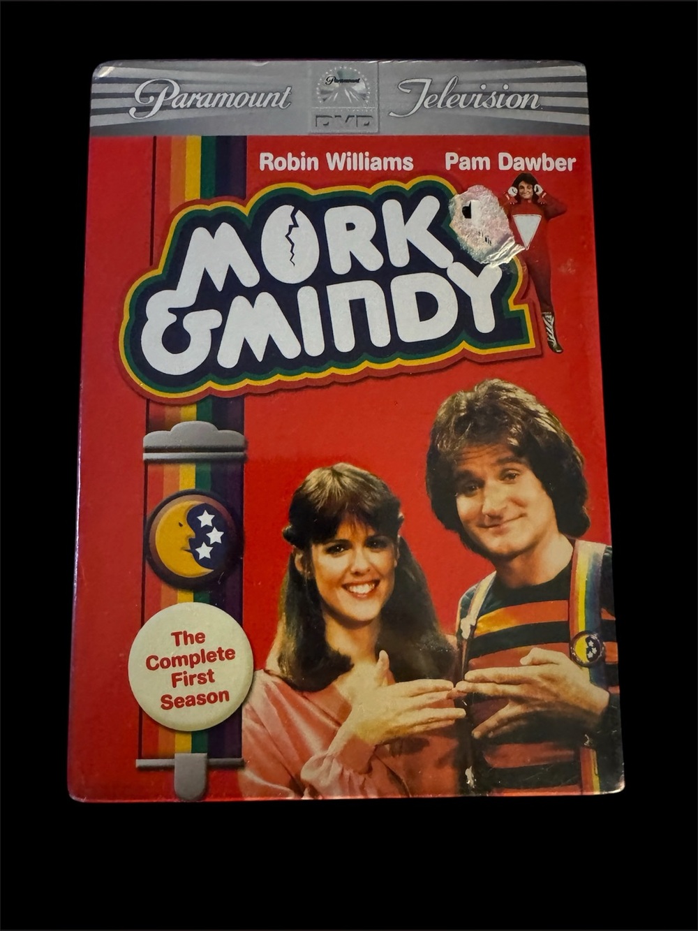 Mork & Mindy Season 1 DVD Box Set - Red Rainbow Logo